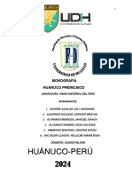 Huánuco Preincaico (Derecho F)