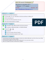 Date: 11/10/2020 Durée: 45': - Prof: Benmbarek Mahmoud