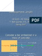 Development Length