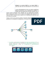 Configuración Paso A Paso DHCP Packet Tracer