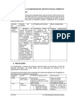 Lineamientos para La Elaboracion Del Proyecto Formativo Modificado