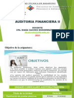 UNIDAD 3 Auditoria Financiera II UTB