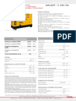 Galaxy - F 201 GX: Prestaciones