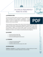 7 Manejo de Stock Controlado de Medicamentos y Productos Afines