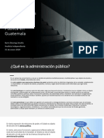 Presentación Luces y Sombras de La Administración Pública en Guatemala