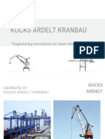 KOCKS ARDELT KRANBAU. Engineering Excellence For More Than 100 Years