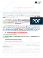 Lanalyse Économique Des Échanges Internationaux-1