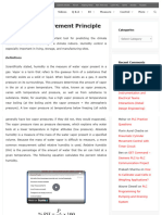 Humidity Measurement Principle: Inst Tools