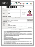 Admit Card 23