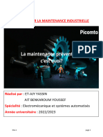 Rapport Sur La Maintenance