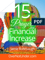 15 Prayers For Financial Increase