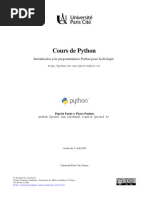 Cours de Python - Cours-Python