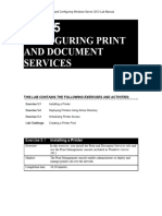 Lab 5 - Configuring Print and Document Services - Students