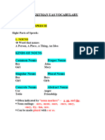 Final Test Vocabulary Summary