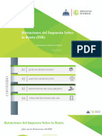 Retenciones Del Impuesto Sobre La Renta (ISR) y Retribuciones Complementarias (Septiembre-2023)