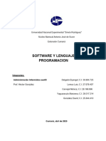 Unida 3 Software y Lenguajes de Programacion