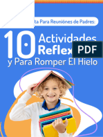 Actividades Reflexivas y Rompehielo para Padres