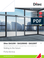 Ditec DAS200 - Ficha - Técnica - ES