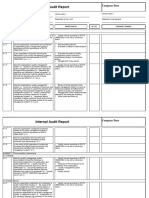 Audit Checklist ISO TS