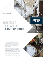 Playbook - Harnessing The Power of The F&B Experience