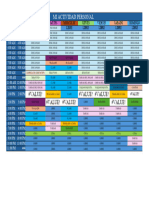 Horario Personal Semana 4