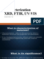 Characterization Sem 8