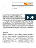 Determinants of Job Stress and Its Relat