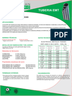 Tuberia Emt + Ul Certification + Iso + Carta