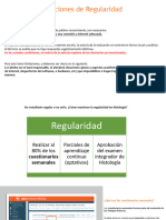 Regularidad Histología