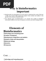 Why Is Bioinformatics Important