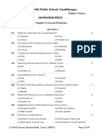 Class 8 Science Question Bank Term 2 2020-21