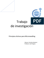 Principios Activos para Microneedling