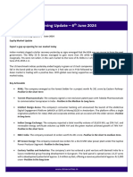 SBI Securities Morning Update - 06-06-2024
