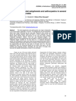 The Evolution of Total Polyphenols and Anthocyanins in Several Red Wine Grape Varieties