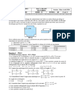 Maths Bac 1 Blanc Serie D - Copie