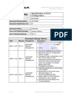 AUTOSAR TPS ECUConfiguration