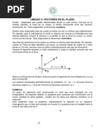 Unidad 3 Vectores en El Plano