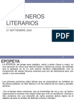 Subgéneros Literarios