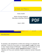 Action de Proca (Présentation)