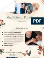 Abatimiento Funcional-Geriatria