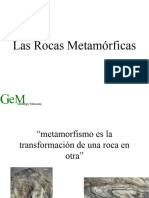 Rocas Metamorficas en Diapositivas