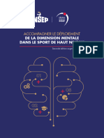 Accompagner Le Déploiement de La Dimension Mentale Dans Le Sport de Haut Niveau V2