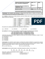 Avaliação - 8º Ano 2 e 3