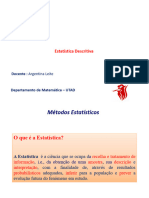 1 - Estatística Descritiva