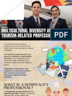 BSHM 85 Chapter 5 Multicultural Diversity Among Tourism-Related Professions