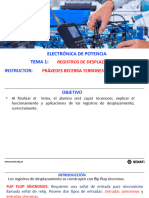 SESIÓN 1 E POTENCIA Registros de Desplazamiento-Jueves