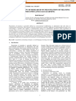 Hartono. (2017) - ACRITICAL REVIEW OF RESEARCH ON NEGOTIATION OF MEANING IN SECOND LANGUAGE LEARNING