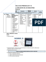 Sesion de Aprendizaje 31 de Mayo