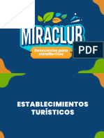 Cartilla de Descuentos Miraflores Turismo Mayo