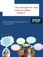 Sesión 9. Transporte, Beneficio y Venta